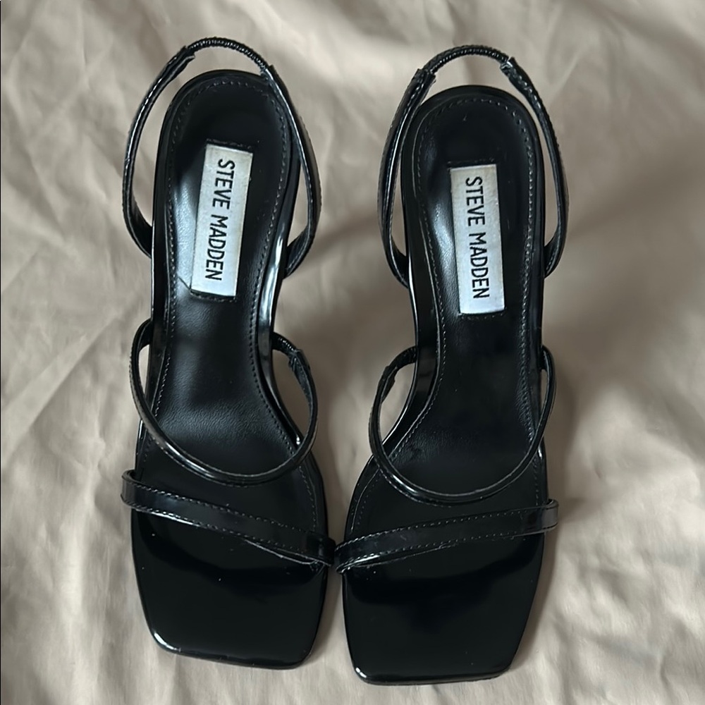Steve Madden Black Elegant Heels